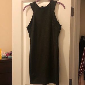 Olive sparkly bodycon dress!